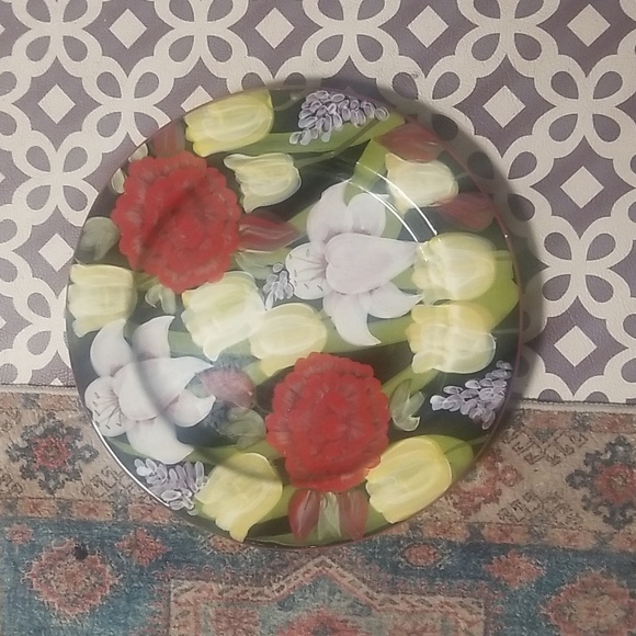 Beautiful Nightime 13 in Charger Plate - Picture 2 of 7